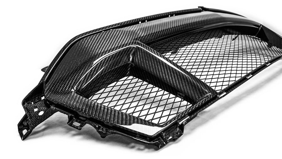 2024-2025 S650 Mustang Carbon Fiber LG641 Front Bumper Upper Grille - view 2