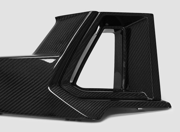 2024-2025 S650 Mustang Dark Horse Carbon Fiber LG651 Front Bumper Upper Trim - view 2