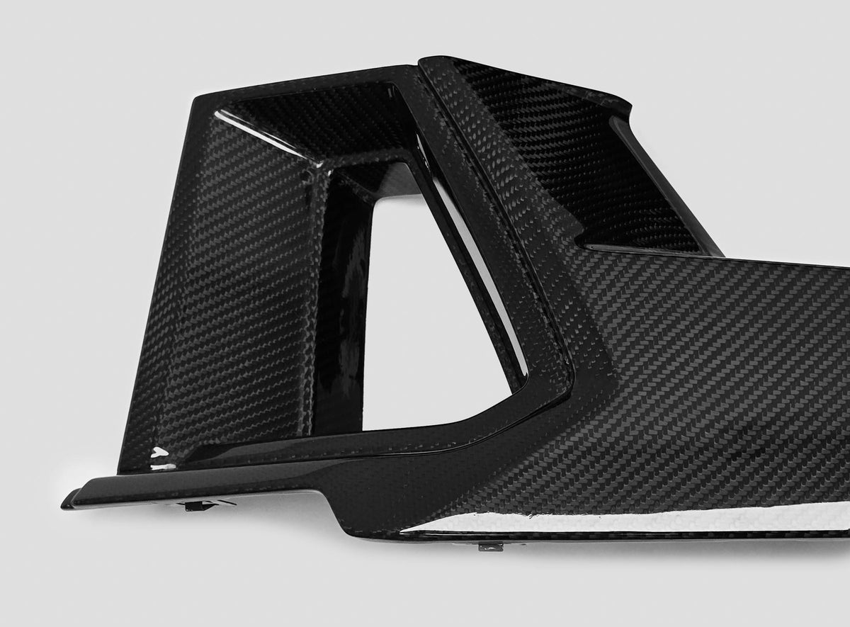 2024-2026 S650 Mustang Dark Horse Carbon Fiber LG651 Front Bumper Upper Trim - view 3