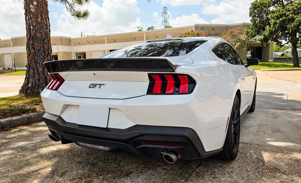 2024-2026 S650 Mustang Carbon Fiber DCA85 Spoiler - view 2