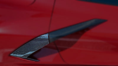 C8 Corvette Carbon Fiber LG568 Side Scoop Trim - EXCLUSIVE vendor-unknown
