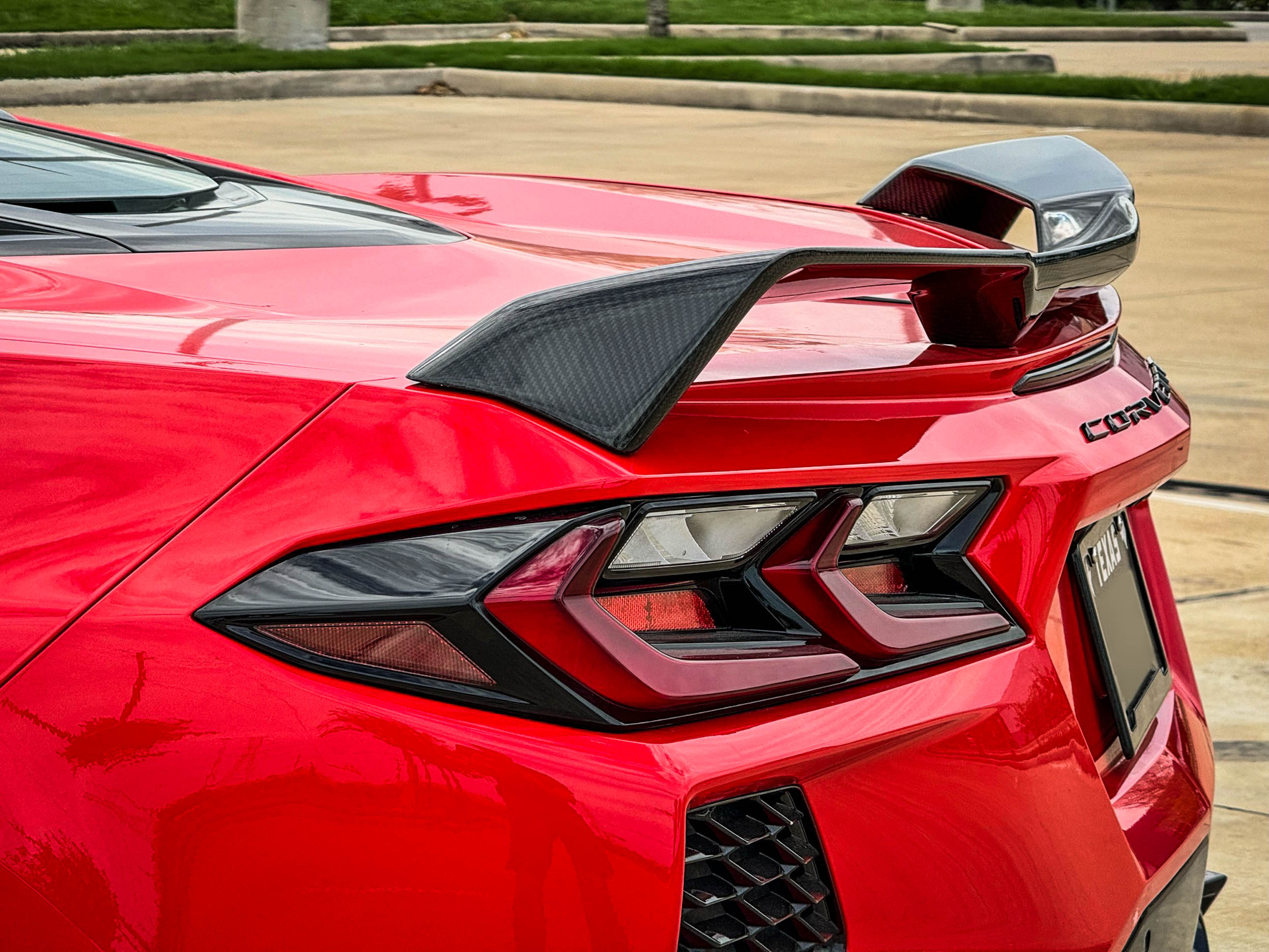 C8 Corvette Carbon Fiber DCA79 Rear Spoiler 