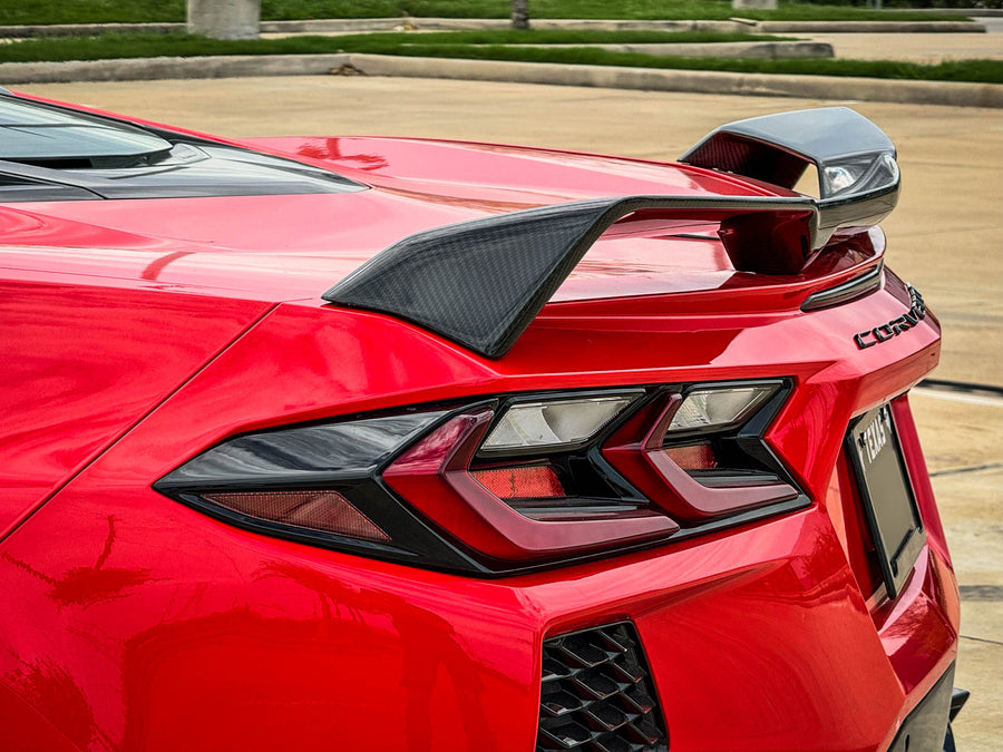 C8 Corvette Carbon Fiber DCA79 Rear Spoiler 
