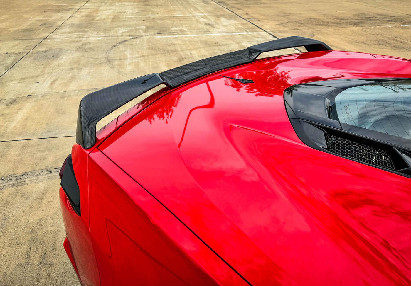 C8 Corvette Carbon Fiber DCA79 Rear Spoiler 