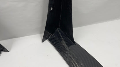 2022-2023 S550 Mustang GT500 Carbon Fiber LG535KR Winglets - Exclusive - TRUFIBER.COM