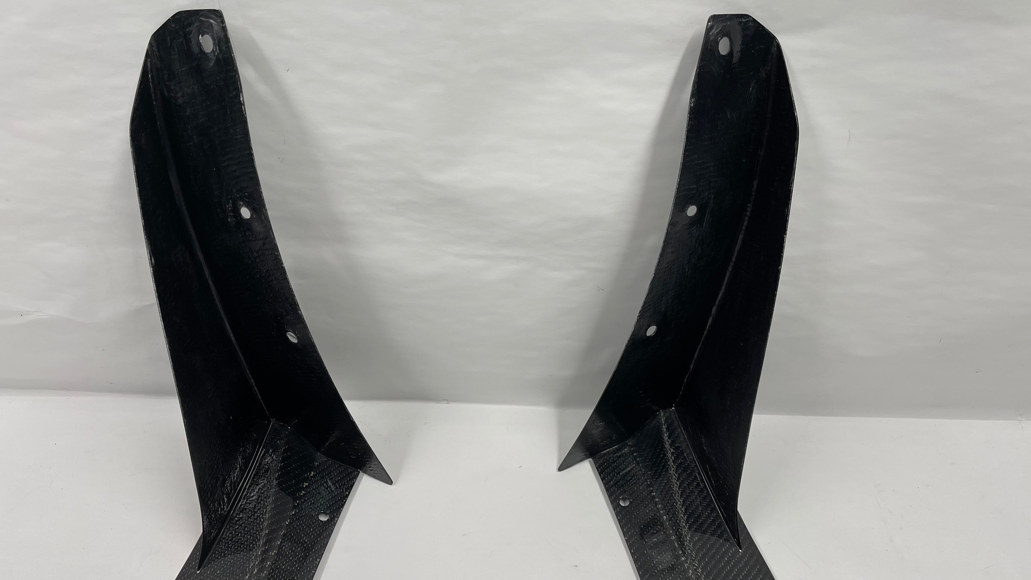 2022-2023 S550 Mustang GT500 Carbon Fiber LG535KR Winglets - Exclusive - TRUFIBER.COM