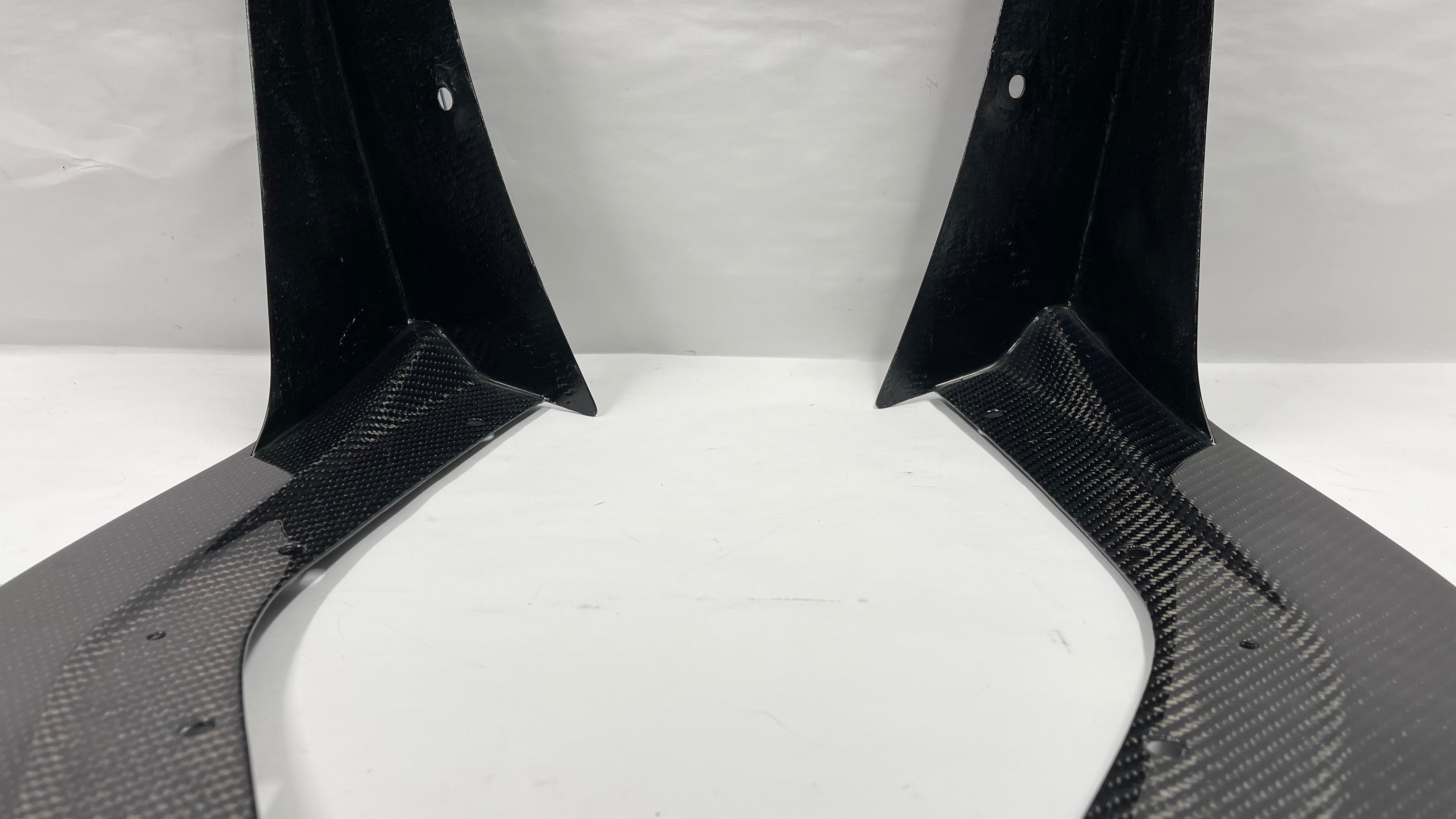 2022-2023 S550 Mustang GT500 Carbon Fiber LG535KR Winglets - Exclusive - TRUFIBER.COM