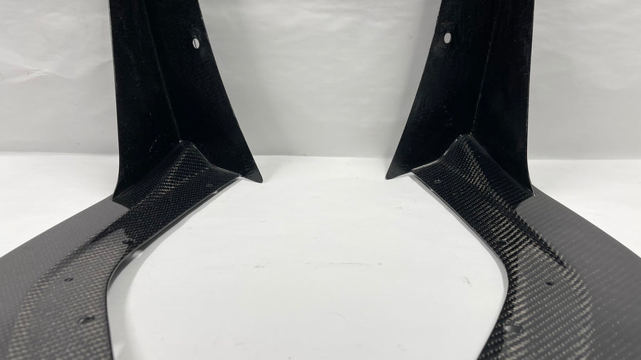 2022-2023 S550 Mustang GT500 Carbon Fiber LG535KR Winglets - Exclusive - TRUFIBER.COM