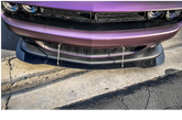 2009-2019 Challenger Carbon Fiber LG368 Front Splitter