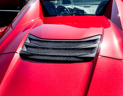 C8 Corvette Carbon Fiber LG589 Rear Hatch Vent 