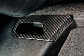 2015-2020 S550 Mustang Carbon Fiber LG667 Rear Seat Belt Bezels