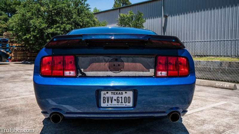 2005-2009 Mustang Carbon Fiber LG372 Wicker Bill - EXCLUSIVE