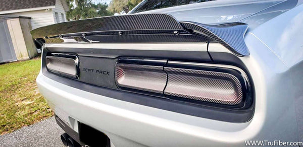 2009-2019 Challenger Carbon Fiber LG423 Wicker Bill - EXCLUSIVE