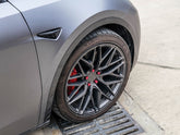 Tesla Model Y Carbon Fiber LG541 Front Arch Moldings