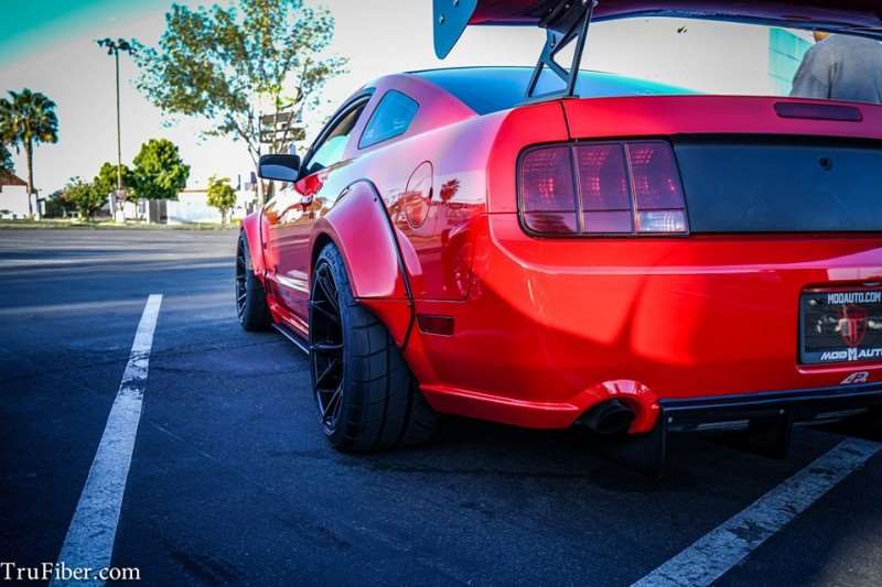 2005-2009 Mustang LG274-S Rear Fender Flares - EXCLUSIVE