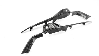 C8 Z06 Forged / Carbon Fiber LG591 Front Bumper Upper Grill Deflectors