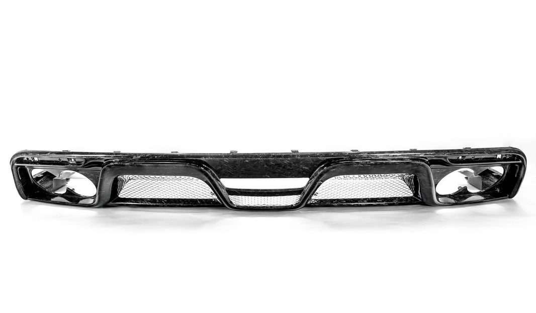 2015-2017 Mustang GT350R Forged Carbon Fiber LG302 Rear Diffuser