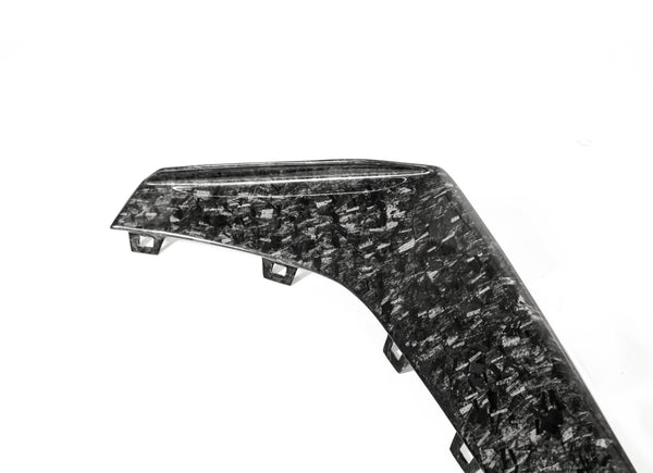 2016-2019 Camaro Forged Carbon Fiber LG358 Canards 
