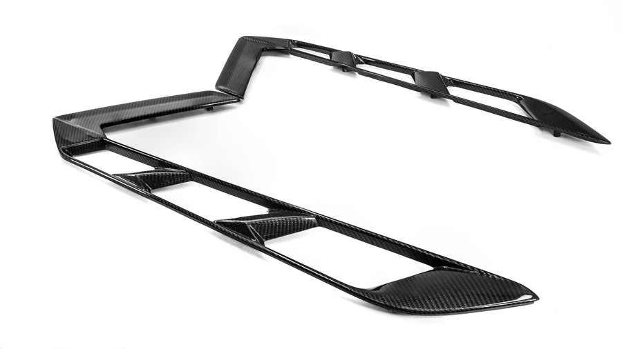 C8 Corvette Carbon Fiber LG614 Rear Hatch Vents - view 2