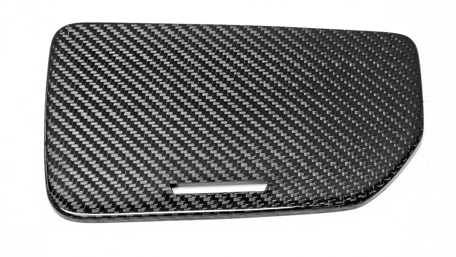 C8 Corvette Carbon Fiber LG659 Center Console Cup Holder Lid Cover - view 2
