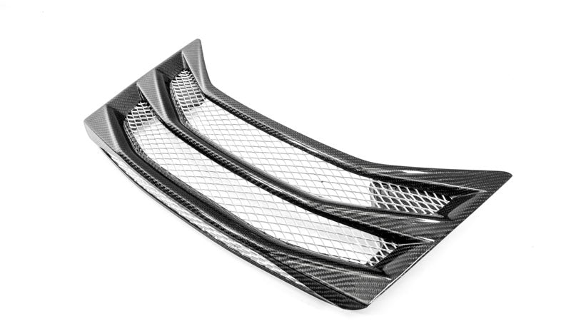 C8 Corvette Convertible Carbon Fiber LG589 Rear Hatch Vent - view 2