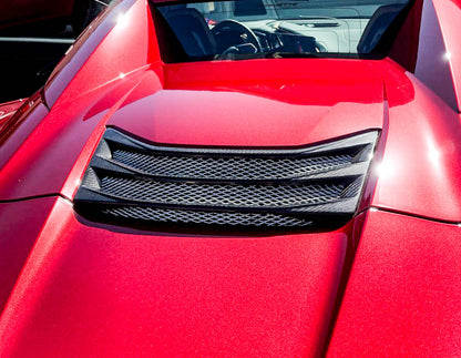 C8 Corvette Convertible Carbon Fiber LG589 Rear Hatch Vent