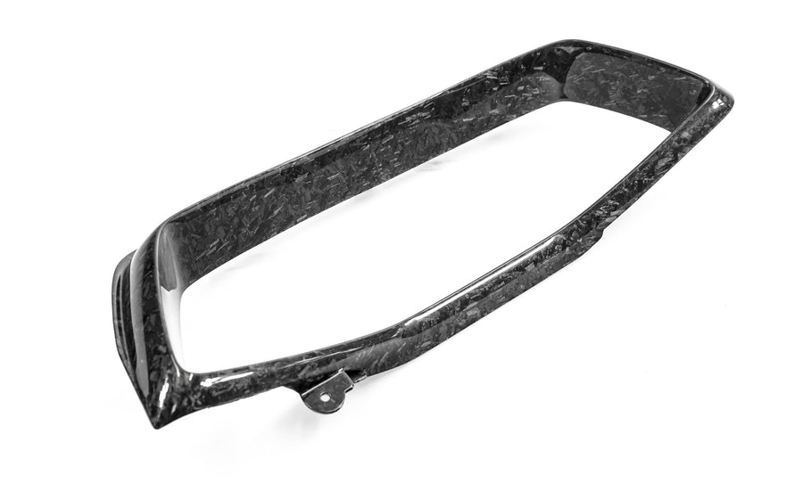 C8 Corvette Forged Carbon Fiber LG605 Gauge Cluster Cover - view 2