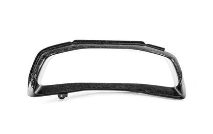 C8 Corvette Forged Carbon Fiber LG605 Gauge Cluster Cover - view 3