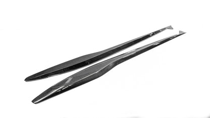C8 Corvette Z06 Carbon Fiber XR18 Side Skirts - view 2