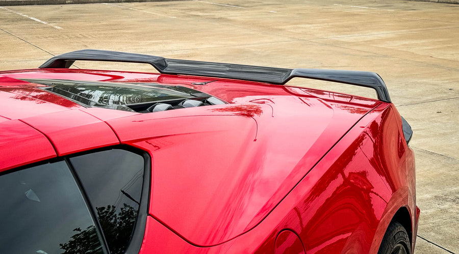 C8 Corvette Z51 Carbon Fiber DCA79 Rear Spoiler - view 3