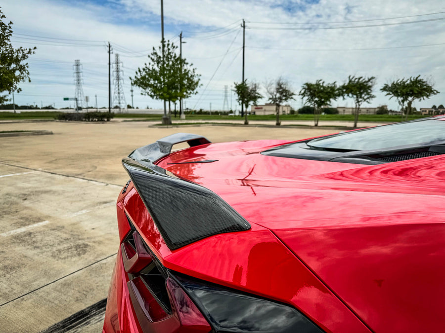 C8 Corvette Z51 Carbon Fiber DCA79 Rear Spoiler - view 4