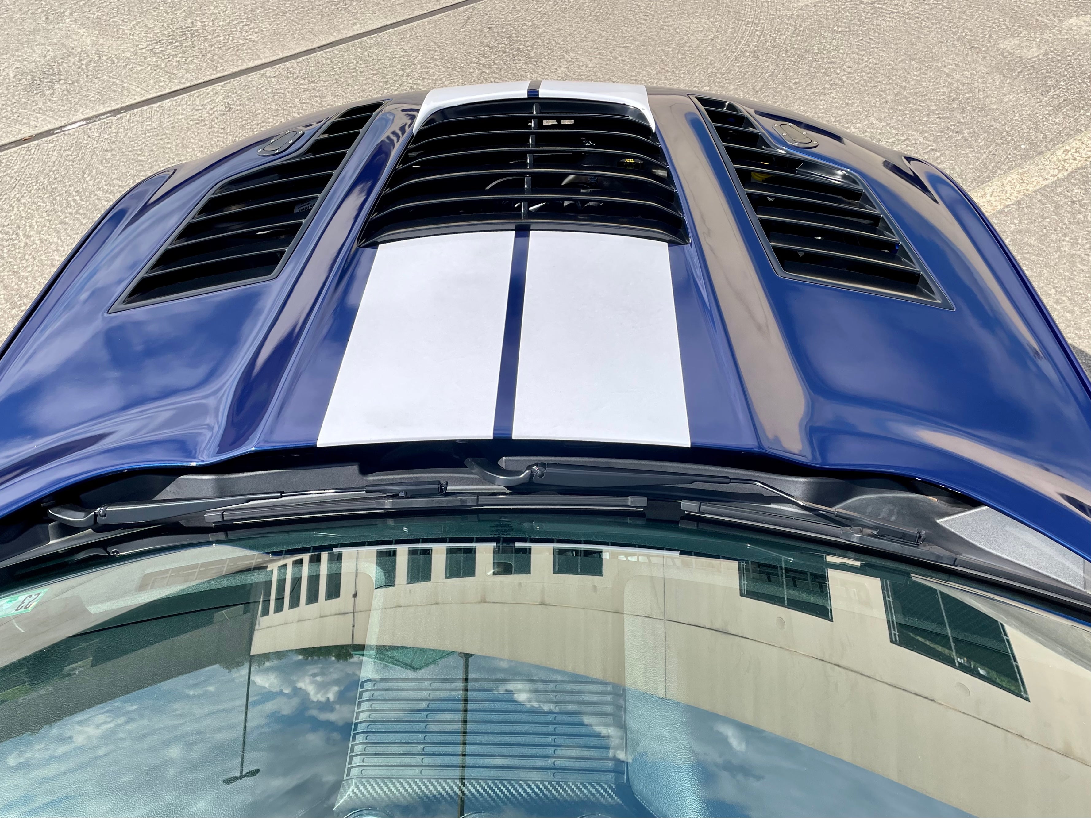 2015-2017 Mustang Fiberglass A88 Heat Extractor Hood