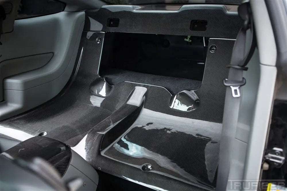 2005-2014 Mustang Carbon Fiber LG123 Rear Seat Delete