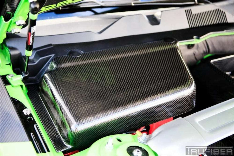 2005-2014 Mustang Carbon Fiber LG71 Battery & Master Cylinder Covers