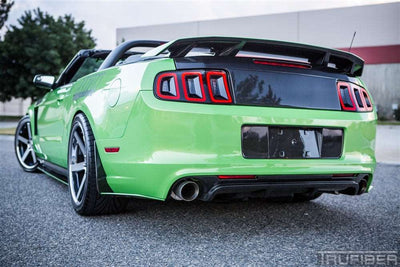 2013-2014 Mustang Carbon Fiber LG140 Rear Diffuser - TRUFIBER.COM