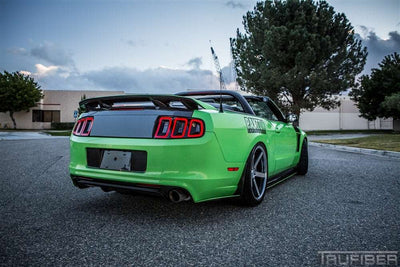 2013-2014 Mustang Carbon Fiber LG140 Rear Diffuser - TRUFIBER.COM