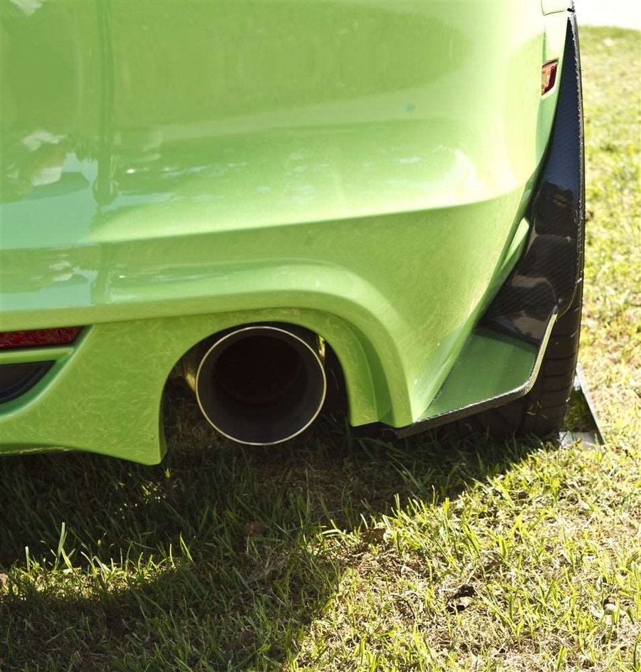 2010-2014 Mustang Fiberglass LG56 Rear Diffuser Splitters