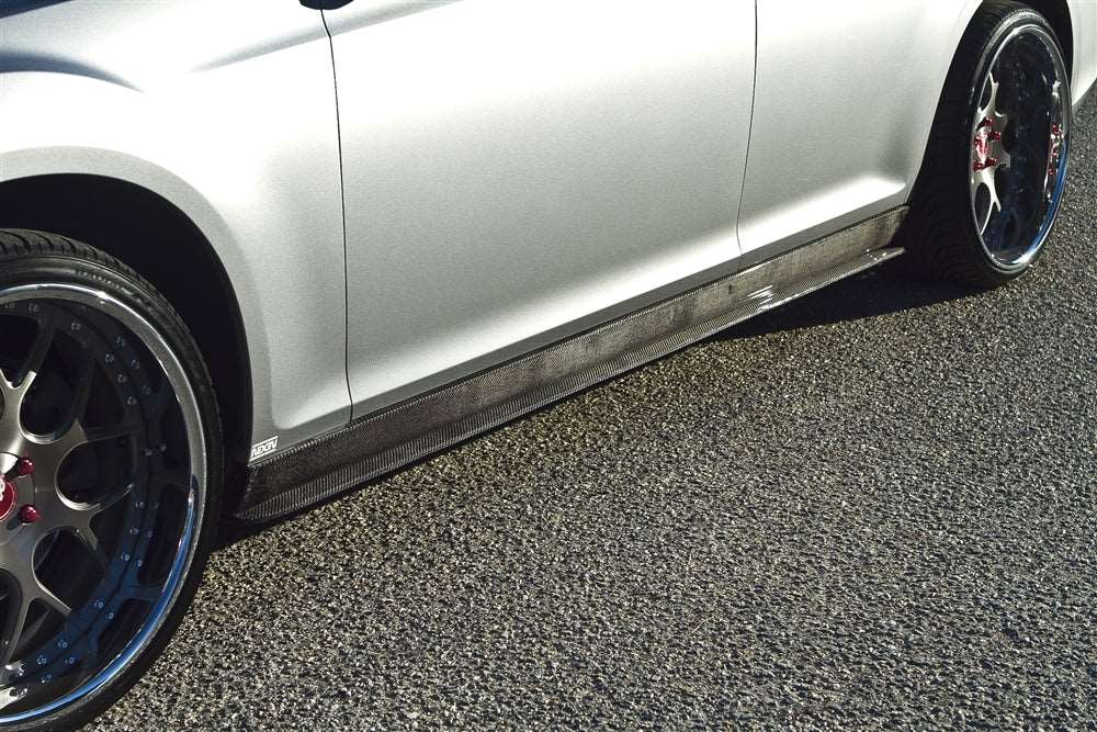 2011-2024 300 Carbon Fiber LG129 Side Skirt Splitters