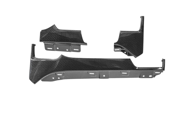 Tesla Model S & X Carbon Fiber LG576 Dash Kit (3 pc)