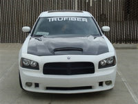 2005-2010 Charger Carbon Fiber A9 Hood - TRUFIBER.COM