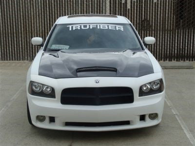 2005-2010 Charger Carbon Fiber A9 Hood - TRUFIBER.COM