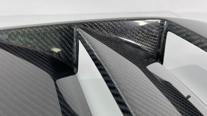 Blem 2009-2013 Camaro Carbon Fiber LG162 Hood Insert (fits ZL1) - TRUFIBER.COM