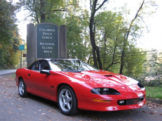 1993-1997 Camaro V6 Fiberglass A26 Ram Air Hood