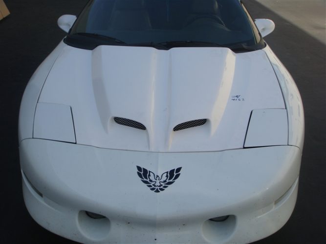1993-1997 Firebird Fiberglass A12 Ram Air Hood - view 3