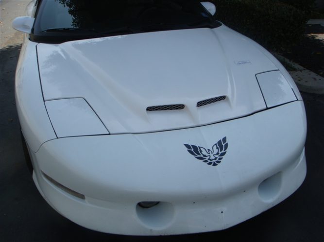 1993-1997 Firebird Fiberglass A57 Ram Air Hood - view 2