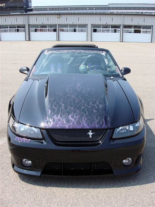 1999-2004 Mustang Fiberglass A49-3 Heat Extractor Hood - view 2