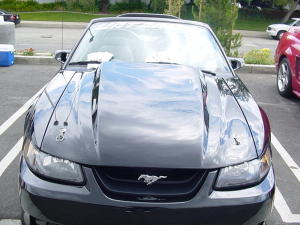 1999-2004 Mustang Fiberglass A49-3 Heat Extractor Hood