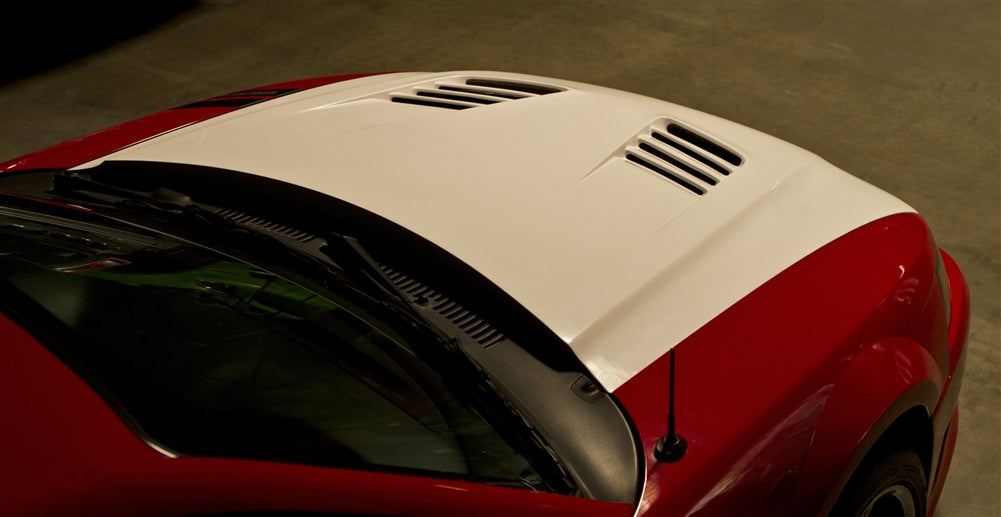 1999-2004 Mustang Fiberglass A70 Heat Extractor Hood - view 3