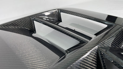 Blem 2009-2013 Camaro Carbon Fiber LG162 Hood Insert (fits ZL1) - TRUFIBER.COM