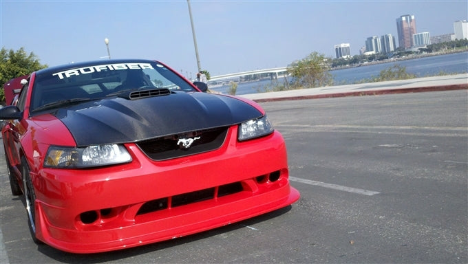 2003-2004 Mustang Carbon Fiber Mach 1 A65 Hood - view 5